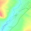 Mapa topográfico Роте Фане, altitude, relevo