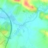 Mapa topográfico Açude da Meimoa, altitude, relevo