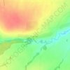 Mapa topográfico Verkhnyaya, altitude, relevo