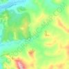 Mapa topográfico Пашин, altitude, relevo