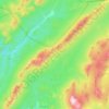 Mapa topográfico Нары, altitude, relevo