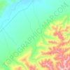 Mapa topográfico Орокот, altitude, relevo