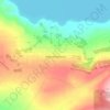 Mapa topográfico Краснотуранск, altitude, relevo