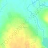 Mapa topográfico Kotluban, altitude, relevo