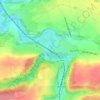 Mapa topográfico L'Eau d'Heure, altitude, relevo