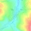 Mapa topográfico Малые Кайбицы, altitude, relevo