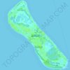 Mapa topográfico ފުވައްމުލައް, altitude, relevo