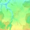 Mapa topográfico Аксаково, altitude, relevo