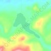 Mapa topográfico Beaverdam Lake, altitude, relevo