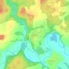 Mapa topográfico Татаринки, altitude, relevo