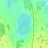 Mapa topográfico Большое Ямское озеро, altitude, relevo