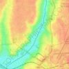 Mapa topográfico Rio Infulene, altitude, relevo