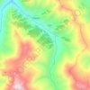 Mapa topográfico Бурши, altitude, relevo