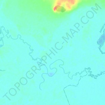 Mapa topográfico Чирки, altitude, relevo