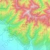 Mapa topográfico Mehao WLS, altitude, relevo