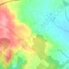 Mapa topográfico Aqueduto da Água de Prata, altitude, relevo