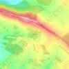 Mapa topográfico Monte, altitude, relevo