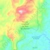 Mapa topográfico Parque Estadual do Pico do Itambé, altitude, relevo