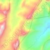 Mapa topográfico Serra do Brigadeiro, altitude, relevo