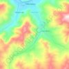 Mapa topográfico Karanak, altitude, relevo