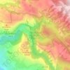Mapa topográfico Sierra Vista Open Space Preserve, altitude, relevo
