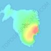 Mapa topográfico Noss, altitude, relevo