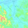 Mapa topográfico Sungai Kupang, altitude, relevo