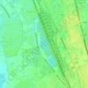 Mapa topográfico Lac du Bocage, altitude, relevo