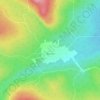 Mapa topográfico Залесный, altitude, relevo