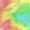 Mapa topográfico Rio Grande, altitude, relevo
