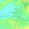 Mapa topográfico Rase Park, altitude, relevo