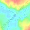 Mapa topográfico Rio Arinos, altitude, relevo