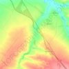 Mapa topográfico Котлубань, altitude, relevo