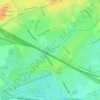 Mapa topográfico Bridgwater Road Fields, altitude, relevo