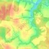 Mapa topográfico Назарьево, altitude, relevo