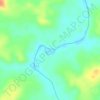 Mapa topográfico Rio dos Apiacás, altitude, relevo