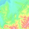 Mapa topográfico Адникан, altitude, relevo