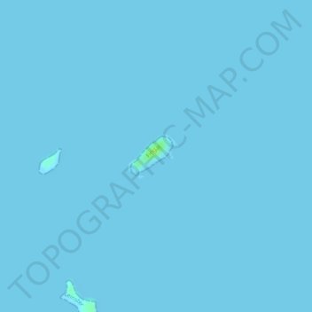 Mapa topográfico Saint Patrick's Island, altitude, relevo