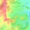 Mapa topográfico Decoy pond, altitude, relevo