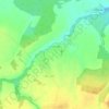 Mapa topográfico Елинархово, altitude, relevo