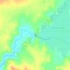 Mapa topográfico Udall Dam, altitude, relevo