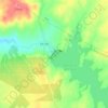 Mapa topográfico Barragem do Enxoé, altitude, relevo