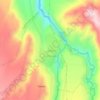 Mapa topográfico Шовкра, altitude, relevo