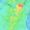 Mapa topográfico Madison Square Park, altitude, relevo