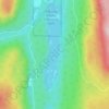 Mapa topográfico Kentucky Lake, altitude, relevo