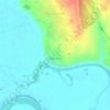 Mapa topográfico Беленовка, altitude, relevo