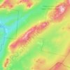 Mapa topográfico Саткинское городское поселение, altitude, relevo