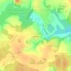 Mapa topográfico Воютино, altitude, relevo