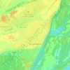 Mapa topográfico Рождествено, altitude, relevo