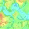 Mapa topográfico Неданово, altitude, relevo